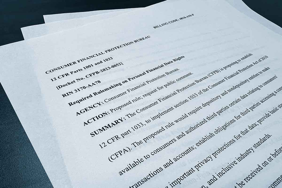 CFPB open banking proposal documents