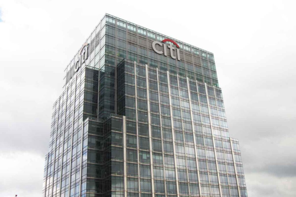 An image of the CitiGroup tower in London. Photo by Matt Brown, Creative Commons https://www.flickr.com/photos/londonmatt/