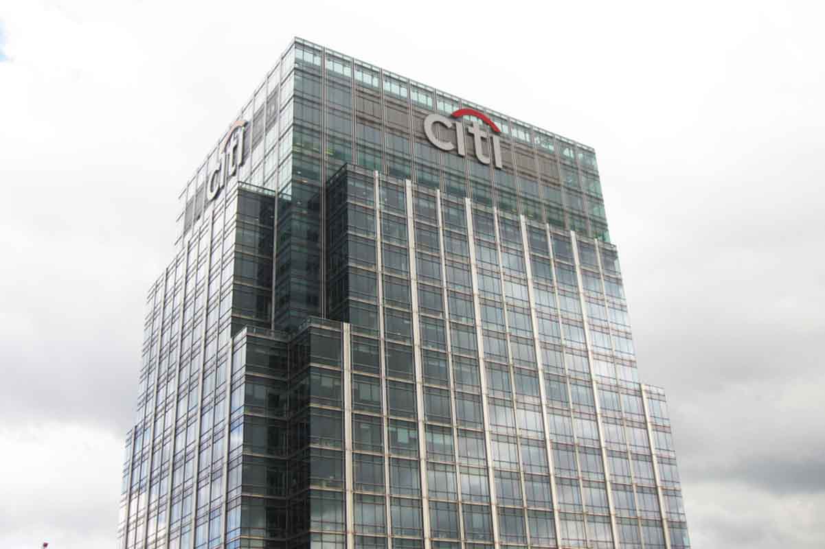An image of the CitiGroup tower in London. Photo by Matt Brown, Creative Commons https://www.flickr.com/photos/londonmatt/