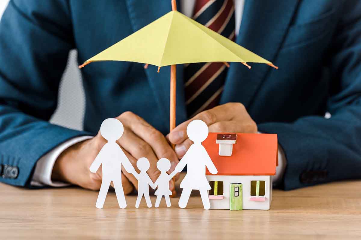 Life insurance photo illustration