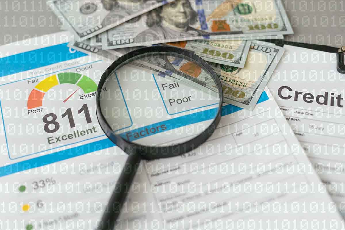 Alternative credit data photo illustration