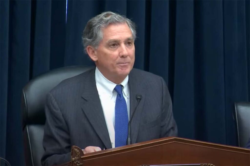 Rep. French Hill (R-Arkansas), Vice Chairman of the House Financial Services Committee