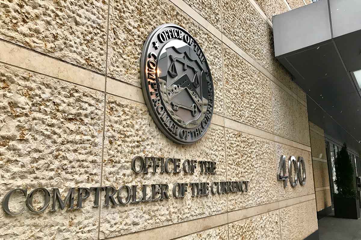 Office of the Comptroller of the Currency building in Washington, D.C. DCStockPhotography, Courtesy of Shutterstock, Inc.